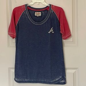 Red Jacket Angels Burnout Tee Small